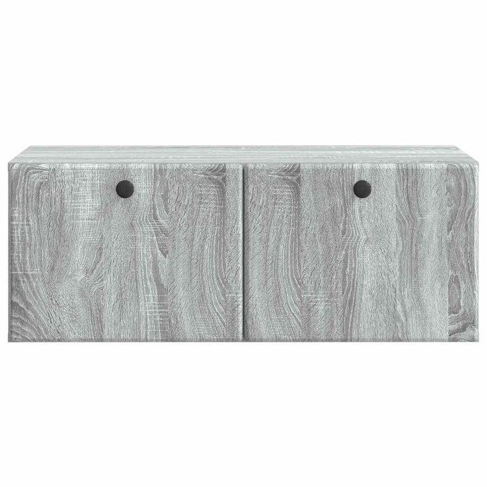 Oglindă TV montată pe perete Sonoma gri 78,5 x 41 x 30 cm - WALTI WALTI