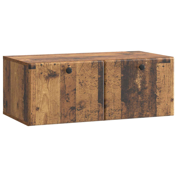 Oglindă TV montată pe perete Lemn vechi 78,5 x 41 x 30 cm - WALTI WALTI