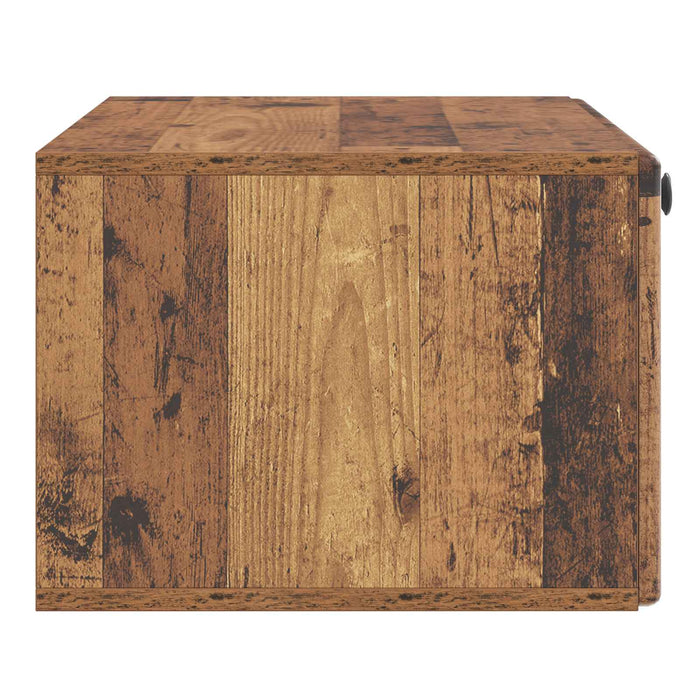 Oglindă TV montată pe perete Lemn vechi 78,5 x 41 x 30 cm - WALTI WALTI