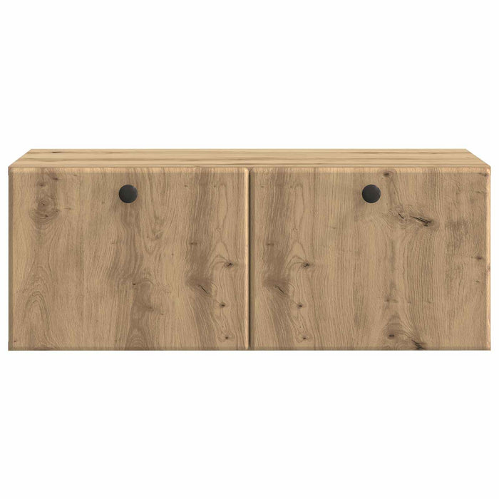 Oglindă TV montată pe perete Stejar Artizanal 78,5 x 41 x 30 cm - WALTI WALTI