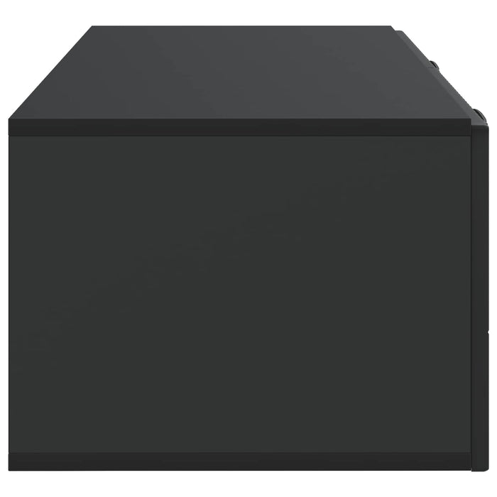 Oglindă TV montată pe perete Pe perete Negru 98 x 41 x 30 cm - WALTI WALTI