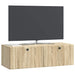 Oglindă TV montată pe perete Stejar Sonoma 98 x 41 x 30 cm - WALTI WALTI