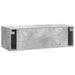 Oglindă TV montată pe perete Gri Beton 98 x 41 x 30 cm - WALTI WALTI