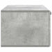 Oglindă TV montată pe perete Gri Beton 98 x 41 x 30 cm - WALTI WALTI