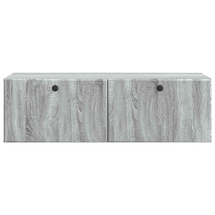 Oglindă TV montată pe perete Sonoma gri 98 x 41 x 30 cm - WALTI WALTI