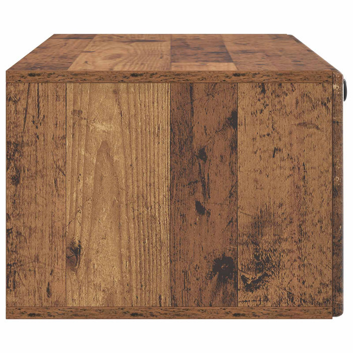 Oglindă TV montată pe perete Lemn vechi 98 x 41 x 30 cm - WALTI WALTI