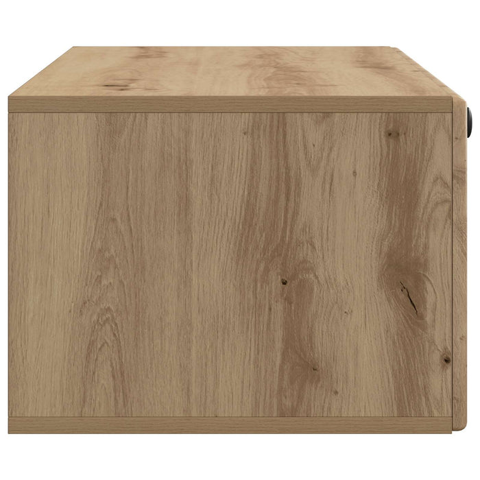 Oglindă TV montată pe perete Stejar Artizanal 98 x 41 x 30 cm - WALTI WALTI