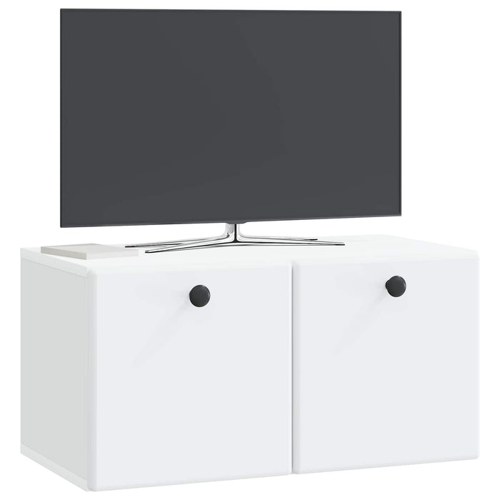 Oglindă TV montată pe perete 59,5 x 31 x 30 cm Alb - WALTI WALTI