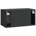 Oglindă TV montată pe perete Pe perete Negru 59,5 x 31 x 30 cm - WALTI WALTI