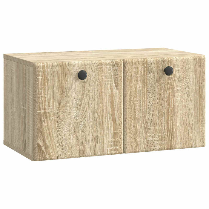 Oglindă TV montată pe perete Stejar Sonoma 59,5 x 31 x 30 cm - WALTI WALTI