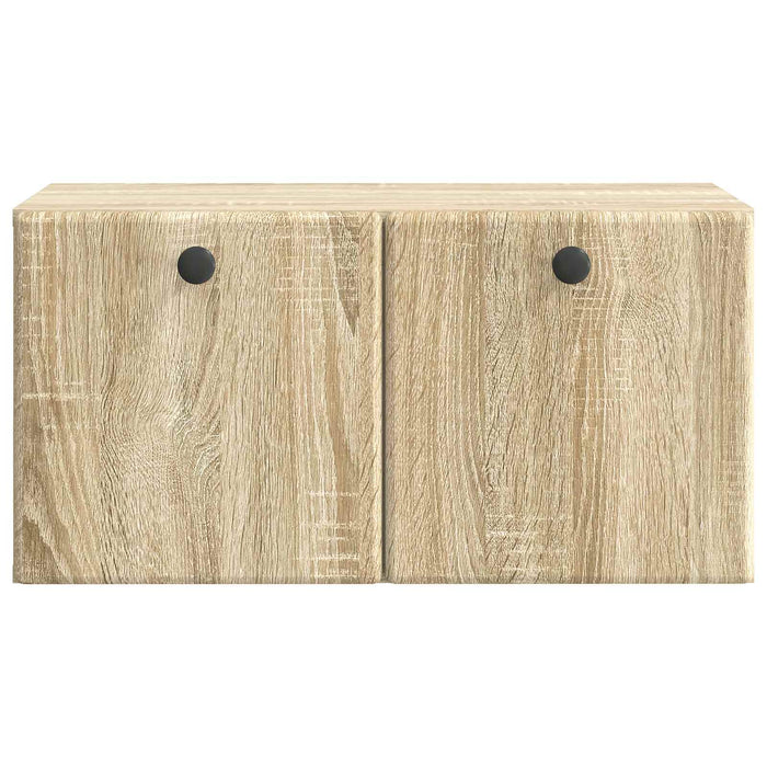 Oglindă TV montată pe perete Stejar Sonoma 59,5 x 31 x 30 cm - WALTI WALTI