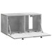 Oglindă TV montată pe perete Gri Beton 59,5 x 31 x 30 cm - WALTI WALTI