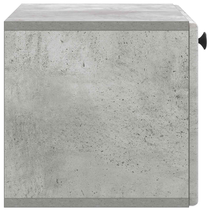 Oglindă TV montată pe perete Gri Beton 59,5 x 31 x 30 cm - WALTI WALTI