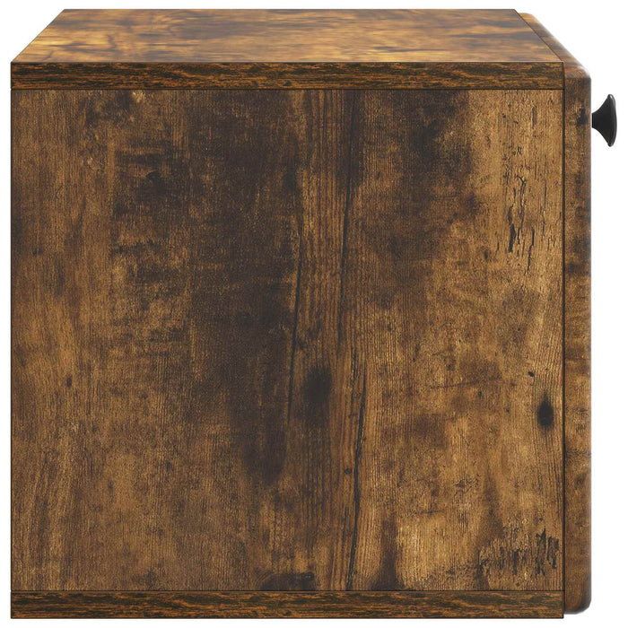 Oglindă TV montată pe perete Stejar fumuriu 59,5 x 31 x 30 cm - WALTI WALTI