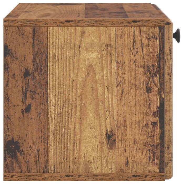 Oglindă TV montată pe perete 59,5 x 31 x 30 cm Lemn vechi - WALTI WALTI