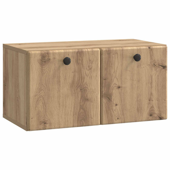 Oglindă TV montată pe perete Stejar Artizanal 59,5 x 31 x 30 cm - WALTI WALTI