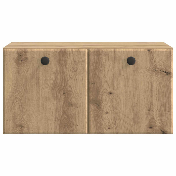 Oglindă TV montată pe perete Stejar Artizanal 59,5 x 31 x 30 cm - WALTI WALTI