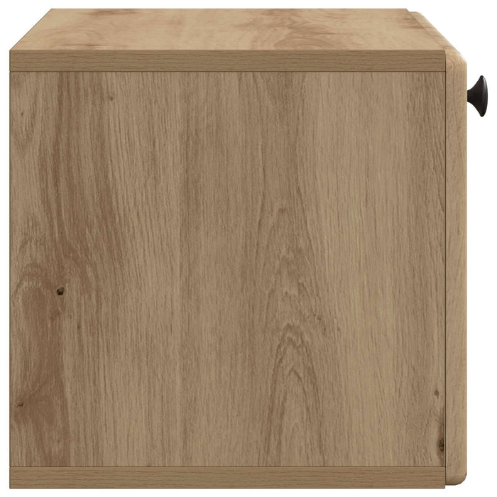 Oglindă TV montată pe perete Stejar Artizanal 59,5 x 31 x 30 cm - WALTI WALTI