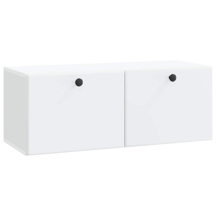Oglindă TV montată pe perete 78,5 x 31 x 30 cm Alb - WALTI WALTI