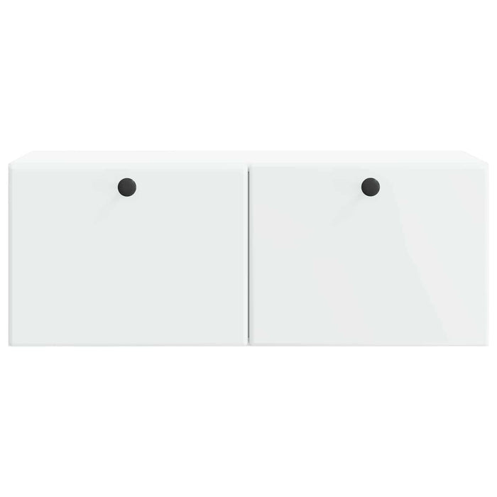 Oglindă TV montată pe perete 78,5 x 31 x 30 cm Alb - WALTI WALTI