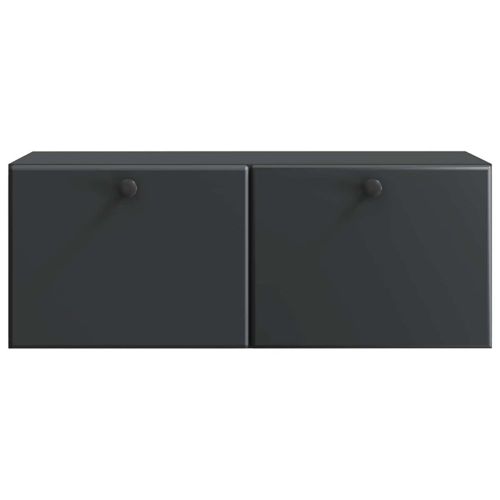 Oglindă TV montată pe perete Pe perete Negru 78,5 x 31 x 30 cm - WALTI WALTI
