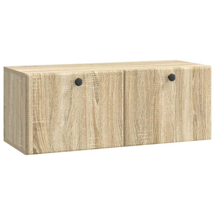 Oglindă TV montată pe perete Stejar Sonoma 78,5 x 31 x 30 cm - WALTI WALTI