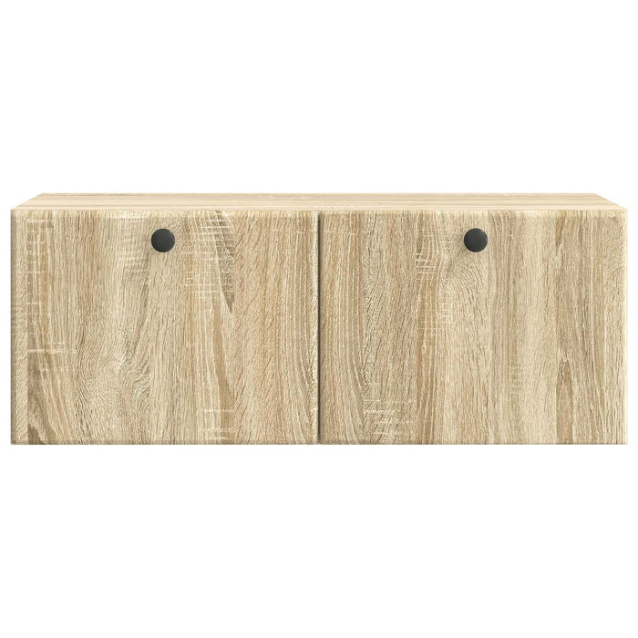 Oglindă TV montată pe perete Stejar Sonoma 78,5 x 31 x 30 cm - WALTI WALTI