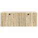 Oglindă TV montată pe perete Stejar Sonoma 78,5 x 31 x 30 cm - WALTI WALTI