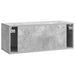 Oglindă TV montată pe perete Gri Beton 78,5 x 31 x 30 cm - WALTI WALTI