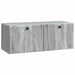 Oglindă TV montată pe perete Sonoma gri 78,5 x 31 x 30 cm - WALTI WALTI