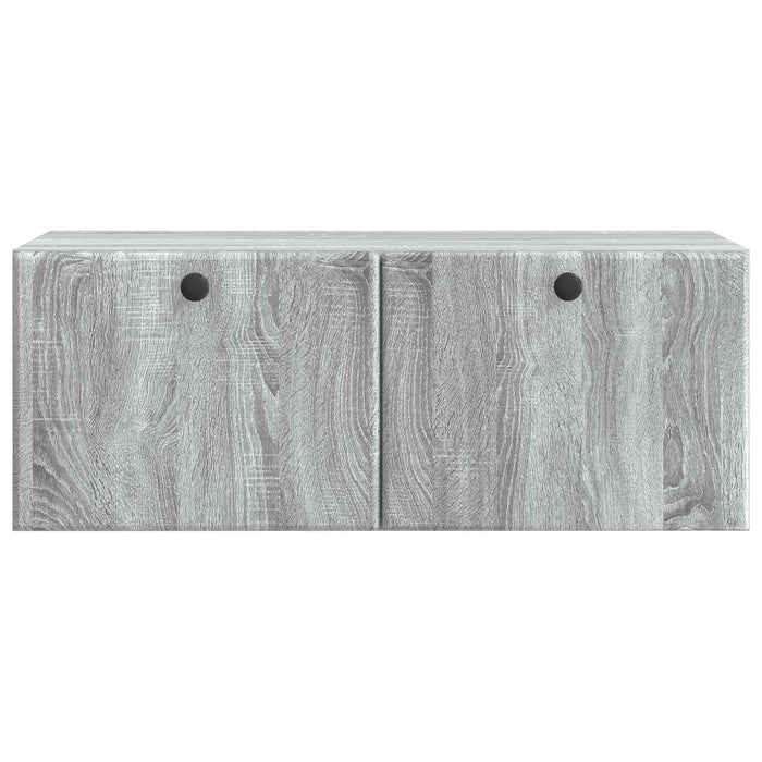 Oglindă TV montată pe perete Sonoma gri 78,5 x 31 x 30 cm - WALTI WALTI