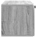 Oglindă TV montată pe perete Sonoma gri 78,5 x 31 x 30 cm - WALTI WALTI