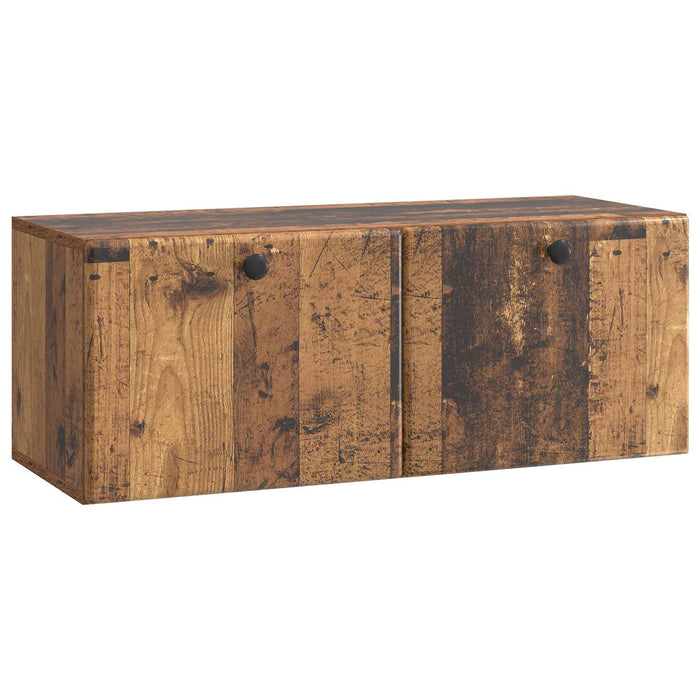 Oglindă TV montată pe perete Lemn vechi 78,5 x 31 x 30 cm - WALTI WALTI