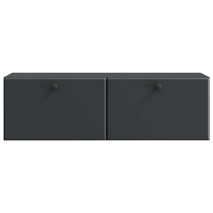 Oglindă TV montată pe perete Pe perete Negru 98 x 31 x 30 cm - WALTI WALTI