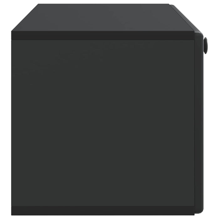 Oglindă TV montată pe perete Pe perete Negru 98 x 31 x 30 cm - WALTI WALTI