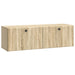Oglindă TV montată pe perete Stejar Sonoma 98 x 31 x 30 cm - WALTI WALTI