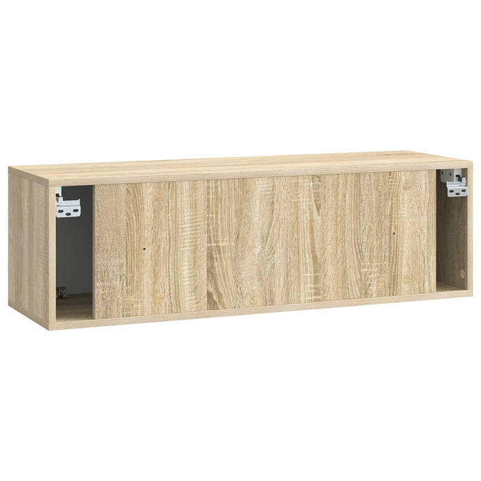 Oglindă TV montată pe perete Stejar Sonoma 98 x 31 x 30 cm - WALTI WALTI