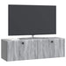 Oglindă TV montată pe perete Sonoma gri 98 x 31 x 30 cm - WALTI WALTI