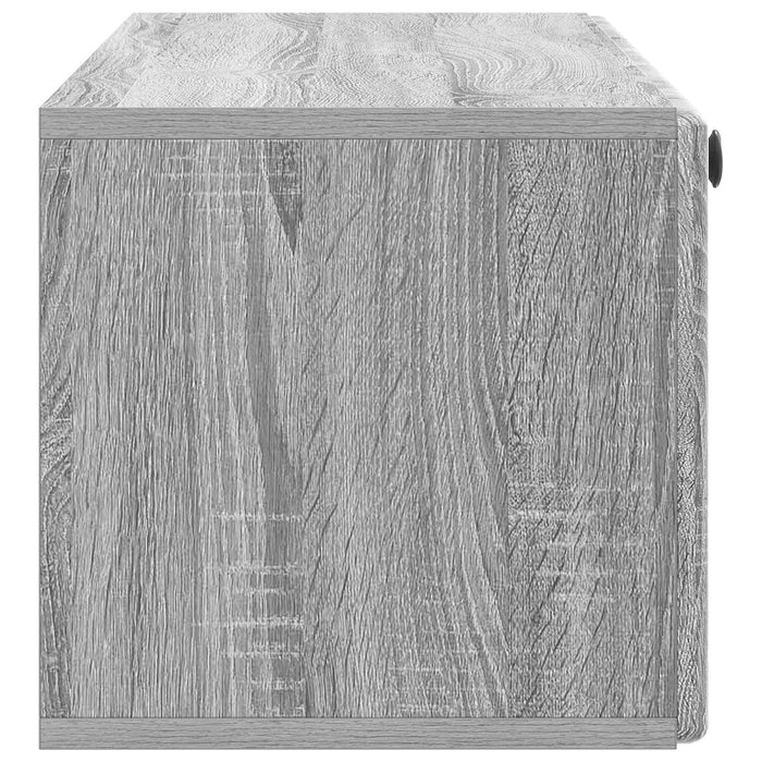Oglindă TV montată pe perete Sonoma gri 98 x 31 x 30 cm - WALTI WALTI