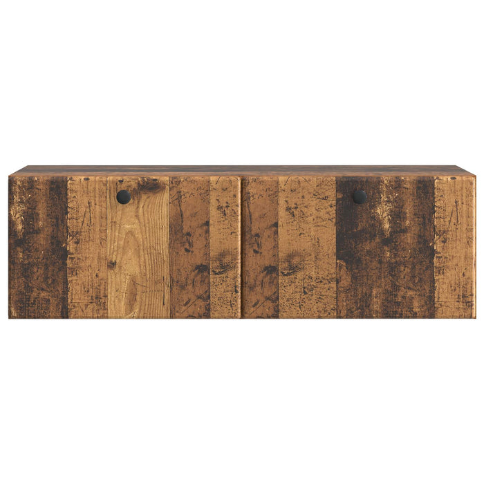 Oglindă TV montată pe perete Lemn vechi 98 x 31 x 30 cm - WALTI WALTI