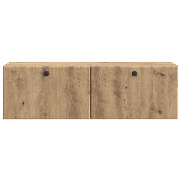 Oglindă TV montată pe perete Stejar Artizanal 98 x 31 x 30 cm - WALTI WALTI