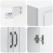 Dulap montat pe perete Alb 66 x 34,5 x 90 cm Lemn prelucrat - WALTI WALTI