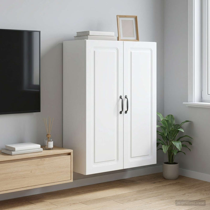 Dulap montat pe perete 66 x 34,5 x 90 cm Lemn prelucrat Alb WALTI