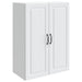 Dulap montat pe perete Alb 66 x 34,5 x 90 cm Lemn prelucrat - WALTI WALTI