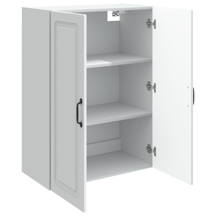 Dulap montat pe perete Alb 66 x 34,5 x 90 cm Lemn prelucrat - WALTI WALTI