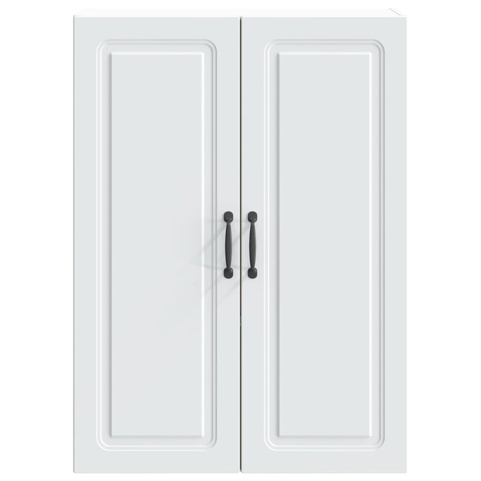 Dulap montat pe perete Alb 66 x 34,5 x 90 cm Lemn prelucrat - WALTI WALTI