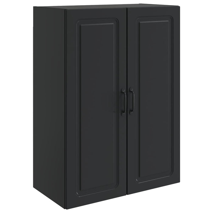 Dulap montat pe perete Negru 66 x 34,5 x 90 cm Lemn prelucrat - WALTI WALTI