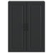 Dulap montat pe perete Negru 66 x 34,5 x 90 cm Lemn prelucrat - WALTI WALTI