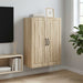 Dulap montat pe perete Stejar Sonoma 66 x 34,5 x 90 cm - WALTI WALTI