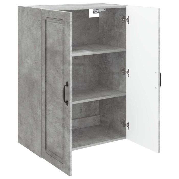 Dulap montat pe perete Gri Beton 66 x 34,5 x 90 cm WALTI